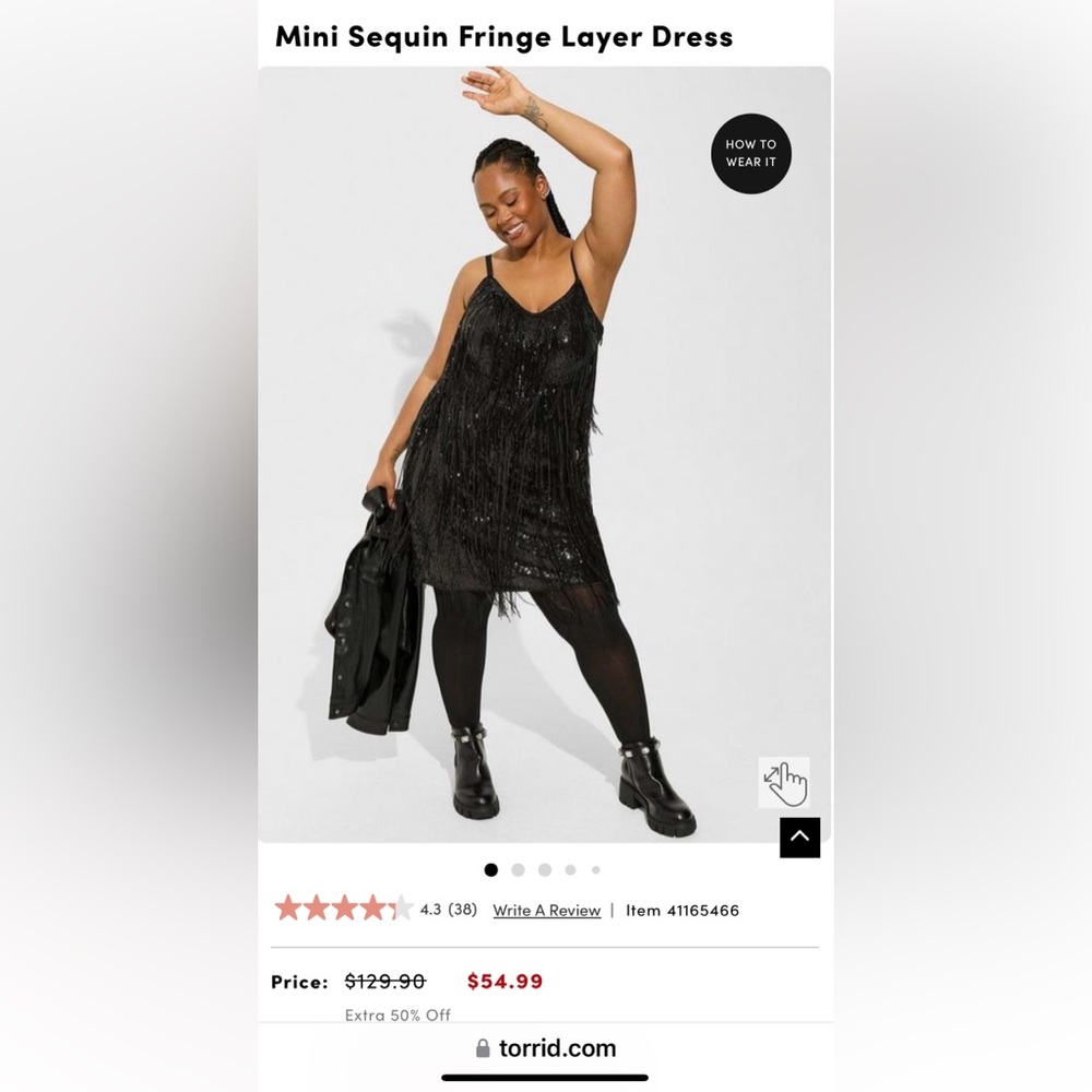 COPY - Beautiful sequins dress size 18